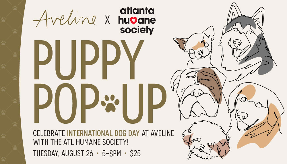 graphic that says puppy pop up