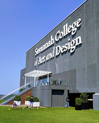 exterior of Spelman College Museum of Fine Art