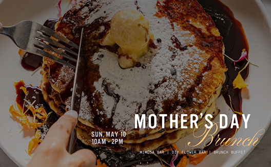 Mother's Day Brunch at Hartley Flyer with picture of pancakes